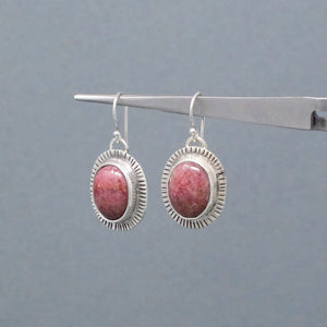 Rhodonite Earrings