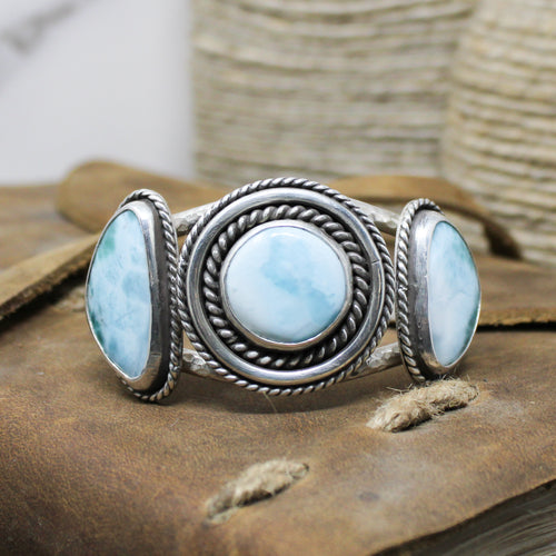 Larimar Cuff