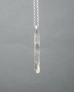 Hammered Post Necklace