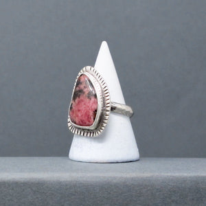 Rhodonite Ring - Size 9.75