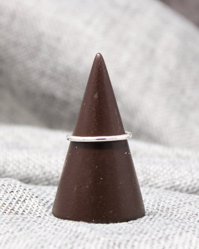 Smooth Dainty Stacking Ring
