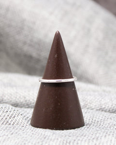 Smooth Dainty Stacking Ring