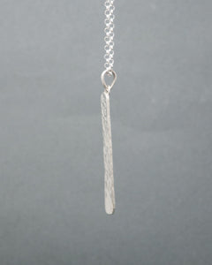 Hammered Post Necklace