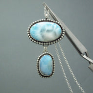 Larimar Pendant 2