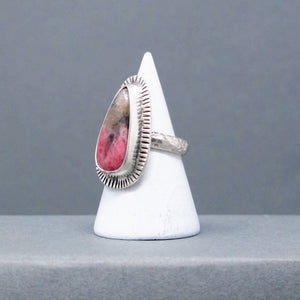 Rhodonite Ring - Size 7