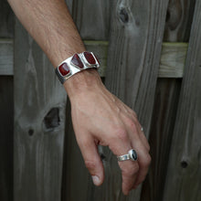 Load image into Gallery viewer, Five Red Jasper Cuff