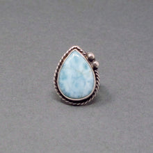 Load image into Gallery viewer, Larimar Ring - Size 8.5