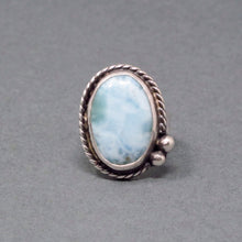 Load image into Gallery viewer, Larimar Ring - Size 8