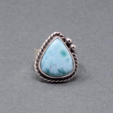 Load image into Gallery viewer, Larimar Ring - Size 7.5