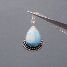 Load image into Gallery viewer, Larimar Necklace 1