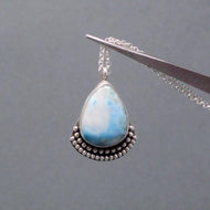 Larimar Necklace 1