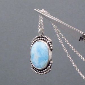 Larimar Necklace 4