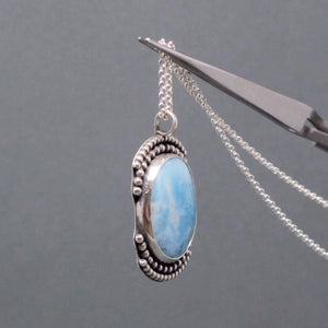 Larimar Necklace 4