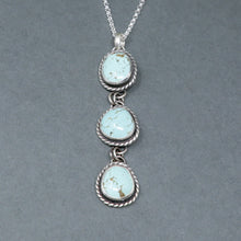 Load image into Gallery viewer, Three Turquoise Necklace