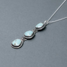 Load image into Gallery viewer, Three Turquoise Necklace