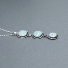 Load image into Gallery viewer, Three Turquoise Necklace