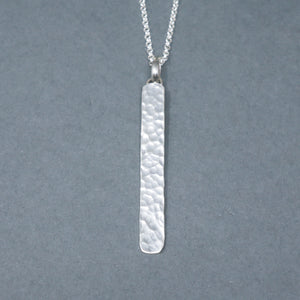 Hammered Post Necklace