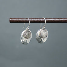 Load image into Gallery viewer, Two Texture Earrings