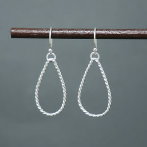 Twisted Teardrop Earrings