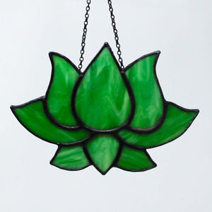 Green Lotus Flower