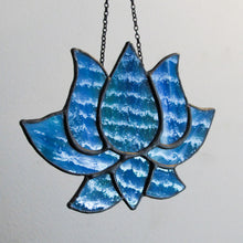 Load image into Gallery viewer, Dark Blue Lotus Flower