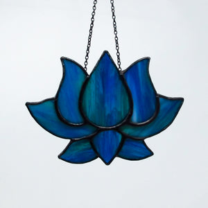 Dark Blue Lotus Flower