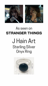 “Stranger Things" Robin's Onyx Ring Season 4