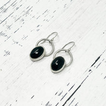 Load image into Gallery viewer, Onyx Earrings